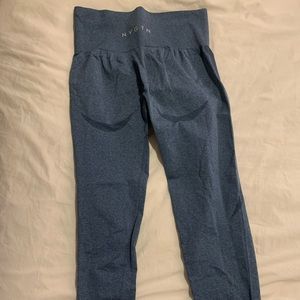 NVGTN slate blue contour leggings